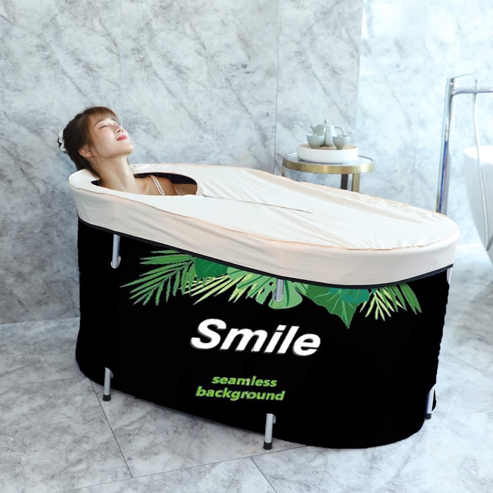Portable Folding Bathtub Soaking Bath Tub